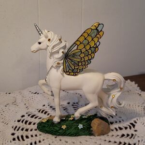 Hamilton Collection "Citrine Elegance" - Jeweled Reflections Unicorn Collection